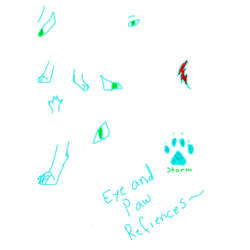 Paw and Eye refrences for lessons