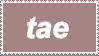 *Tae*Hyung BTS F2U Stamp by btsoftii