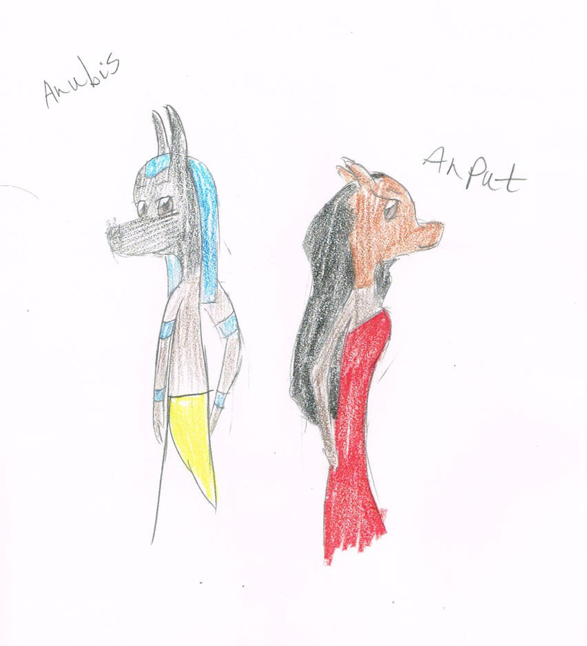 Anubis and Anput Reference by natureofearthkingdom on DeviantArt