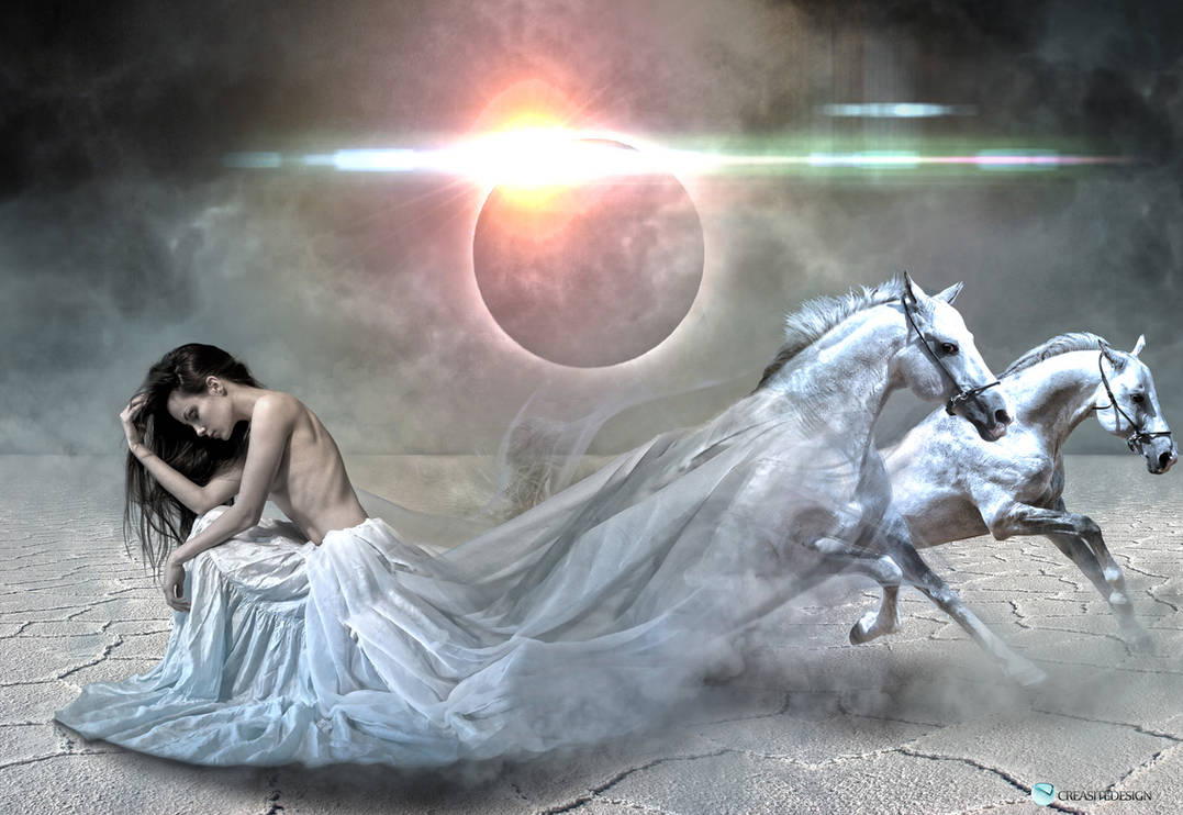 Если бы жизнь мою можно. Девушка с лошадью. Лунный конь. Сюрреализм девушка и конь. Лунная лошадь.