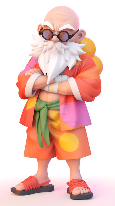 Master Roshi Sprites Dragon Ball - Master Roshi by Aiqoz on DeviantArt