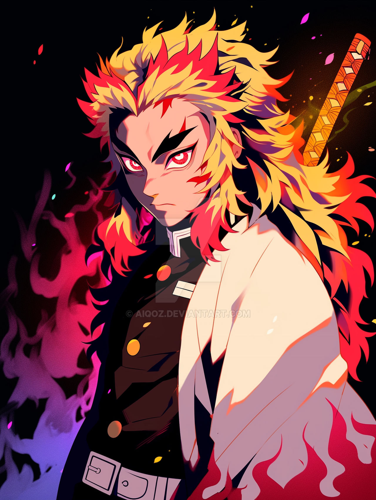 Kyojuro Rengoku (2) - Kimetsu no Yaiba by Aiqoz on DeviantArt
