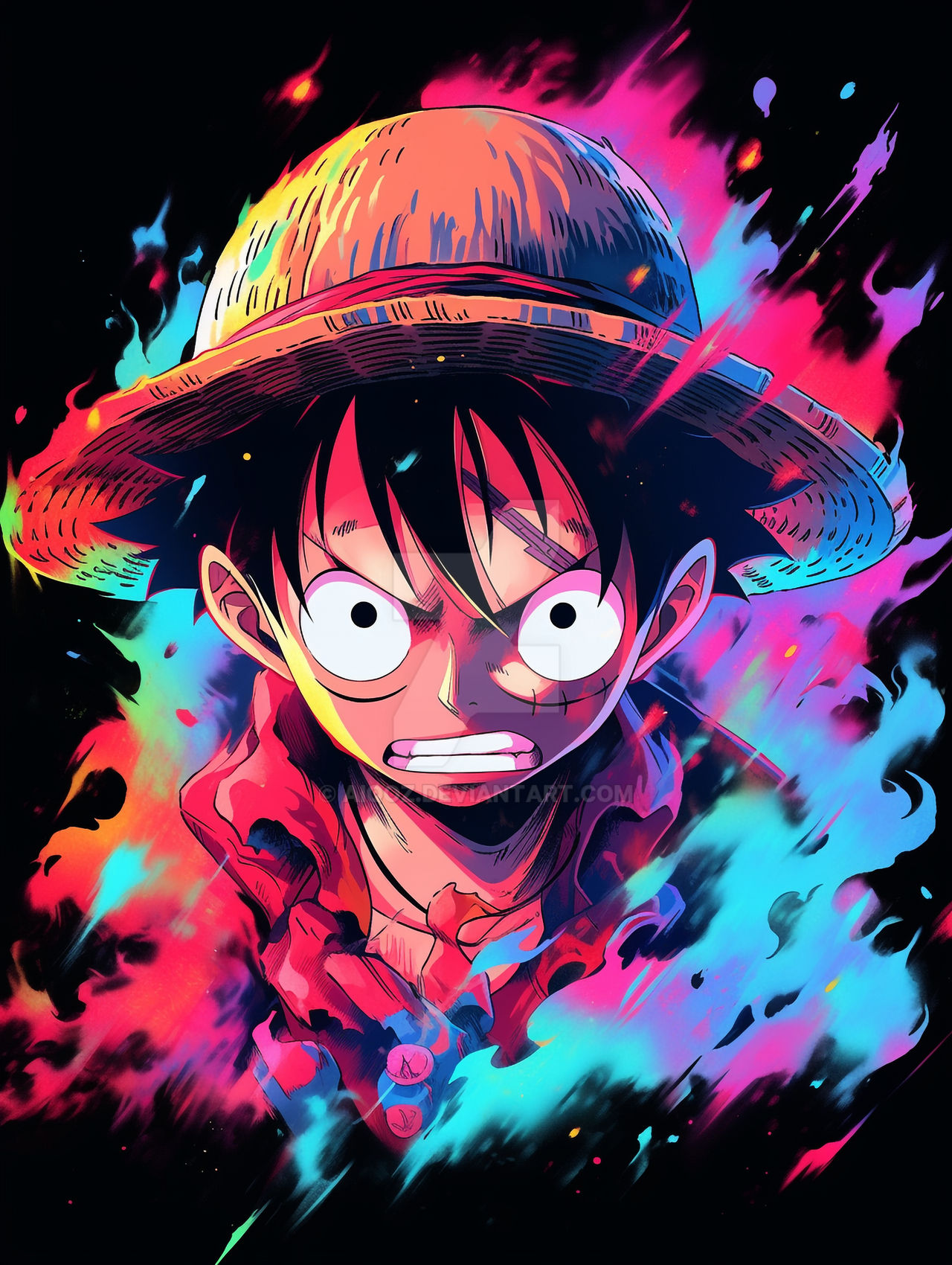 Monkey D. Luffy - One Piece by Aiqoz on DeviantArt