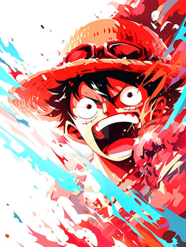 Luf Pirate Angry Anime v1