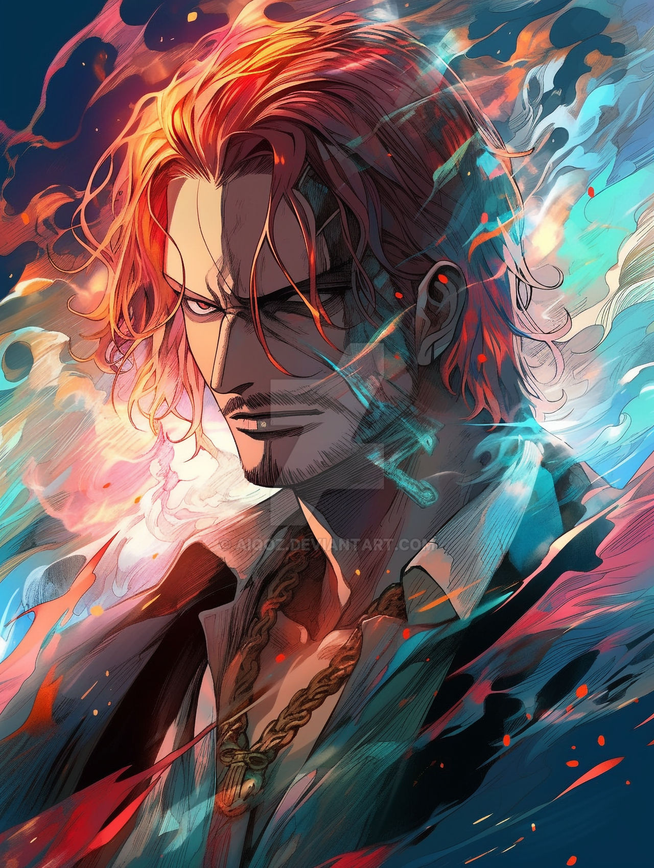 Shanks - One Piece by Aiqoz on DeviantArt