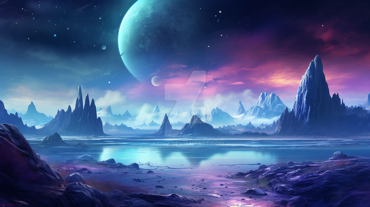Alien Planet Map Deviantart Alien Planets by Aiqoz on DeviantArt