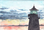 Dun Laoghaire lighthouse (Ireland) by IllusoryLove