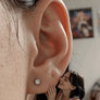 Tiny Woman worshipping a Giantess' Ear