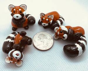 Tiny red pandas