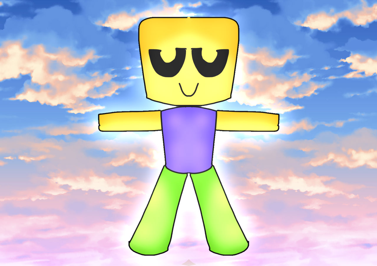 Pixilart - Roblox Noob drawing 1 by ItsArionYTAlso