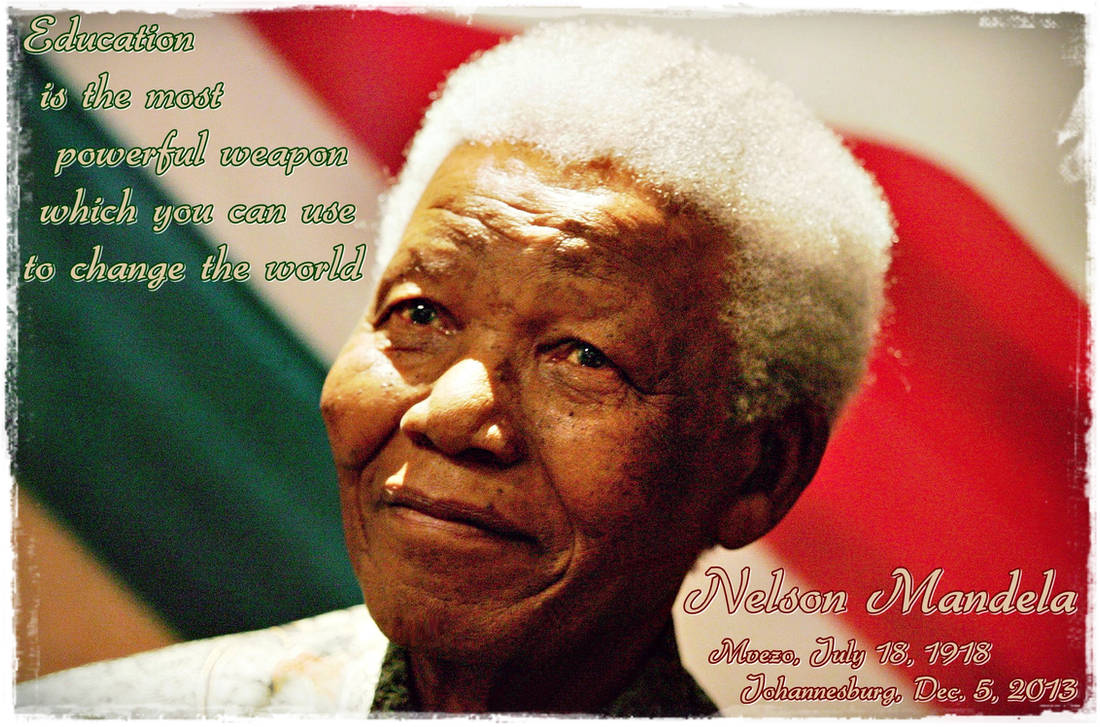 Nelson Mandela R.I.P. by Quadraro