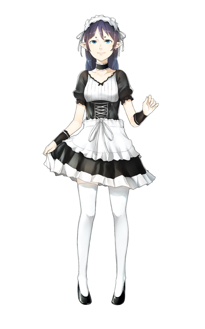 Lucia Royal (maid) Drawn By Drawrepulser by UncolaMan on DeviantArt