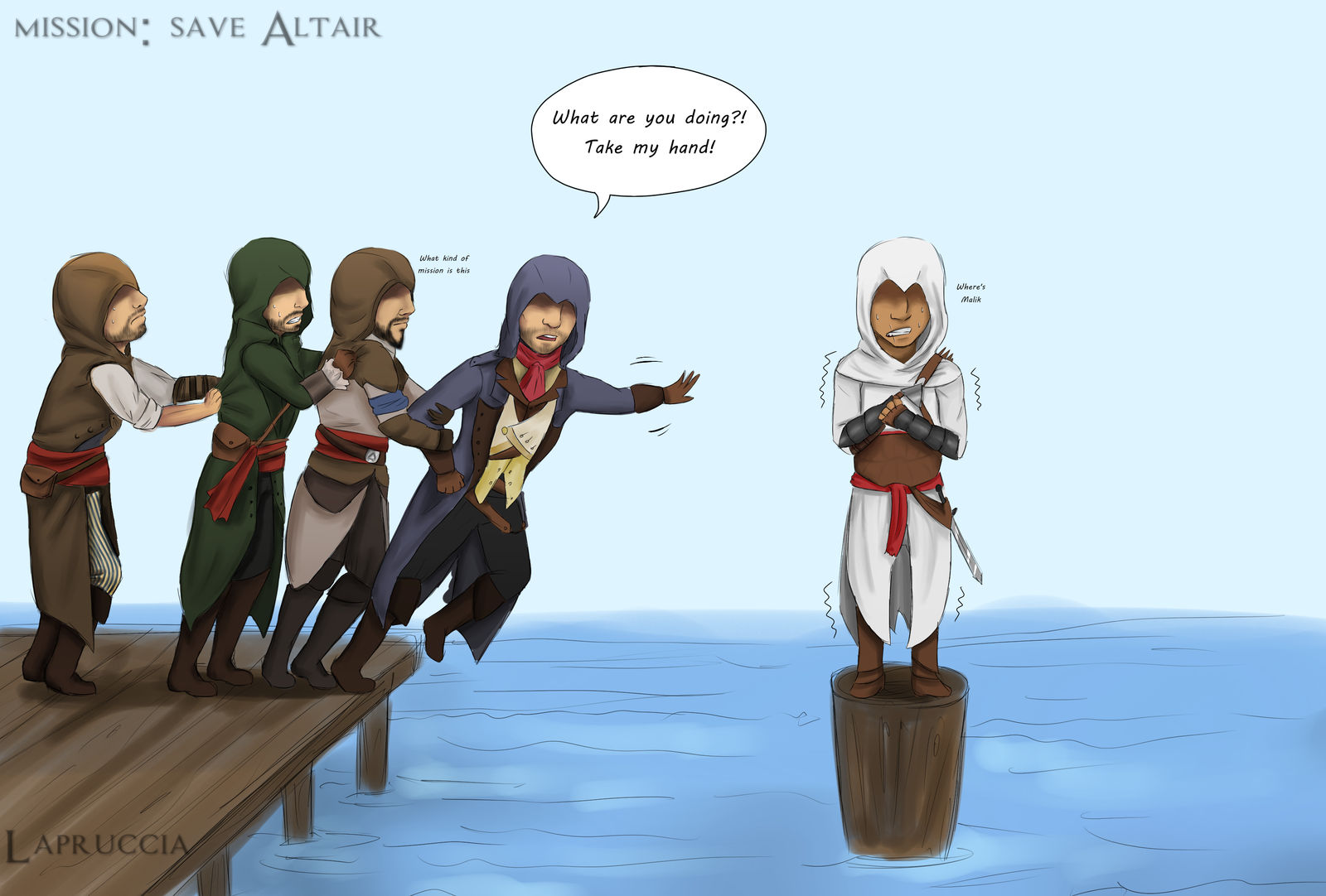 AC Unity Co-op: Altair by Lapruccia on DeviantArt