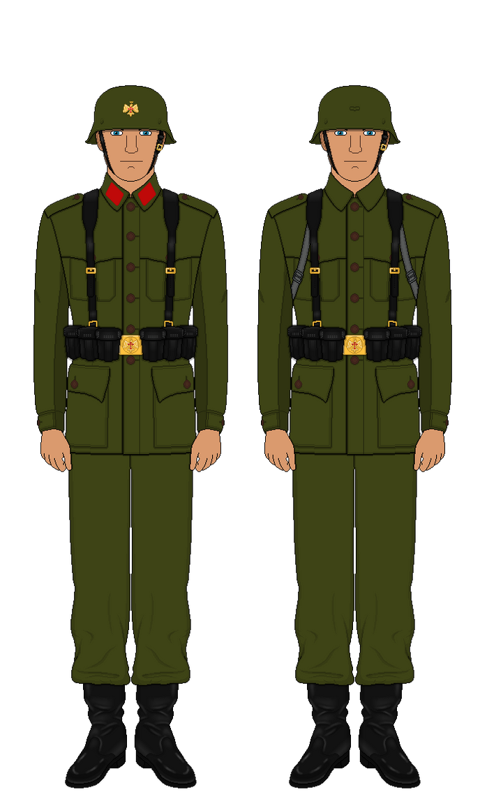 Spanish army uniform in 1942 by alejandroRaul on DeviantArt