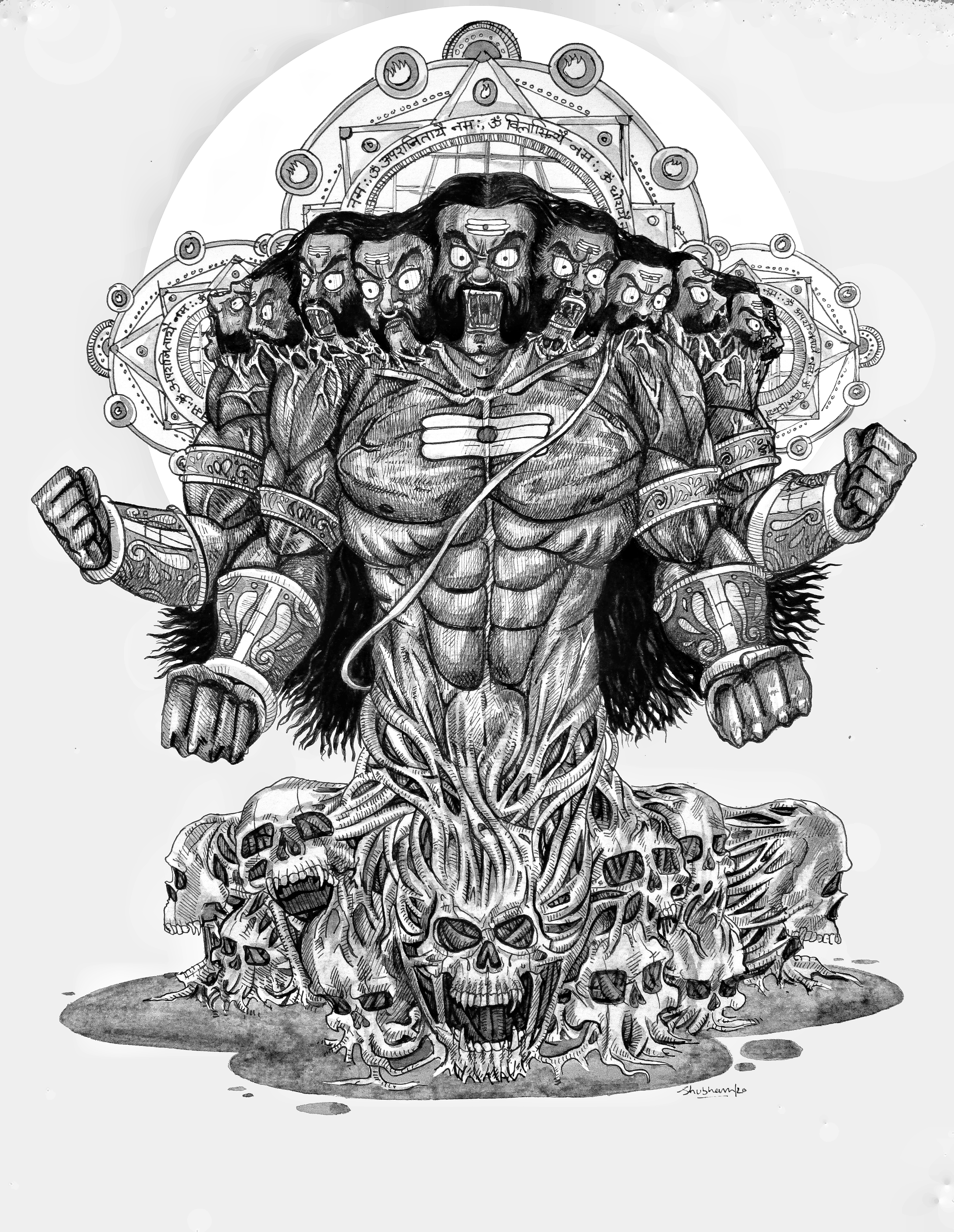 raavana the demon king by shubham1o1 on DeviantArt raavana the demon king by shubham1o1 on DeviantArt