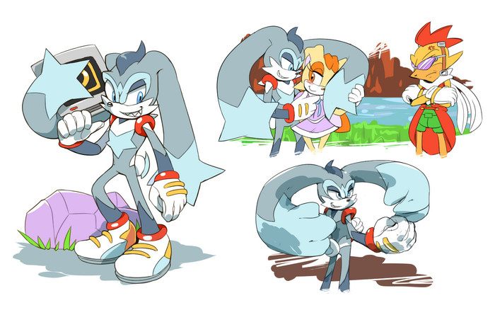 Sonic Rabbit Pixle Feel the Rabbit (Sonic prototype design) by SonicHedgehog02 on DeviantArt