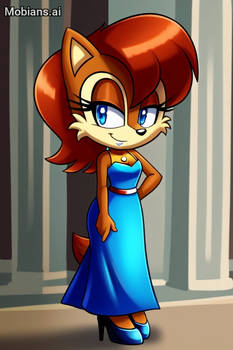 Sally Acorn is ready for her date with Sonic