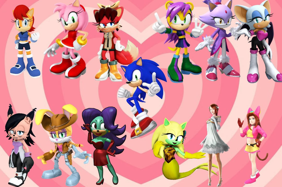 Sonic Girlfriends By SonicHedgehog02 On DeviantArt sonic-girlfriends-by-sonichedgehog02-on-deviantart