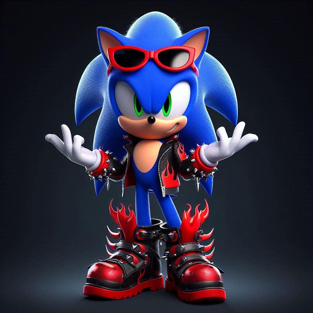 Evil Sonic Redesigned by SonicHedgehog02 on DeviantArt