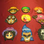 Perler Beads One Piece Crew Coasters