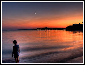 The boy and the sea