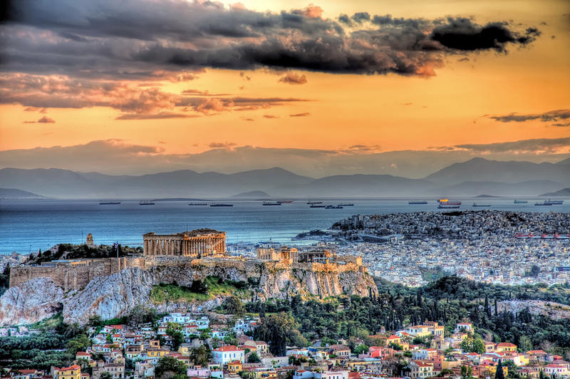 A warm afternoon in Athens by StamatisGR