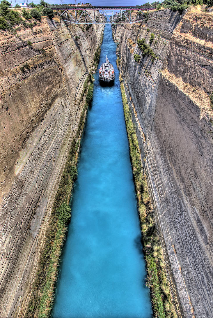 The Isthmus Canal by StamatisGR