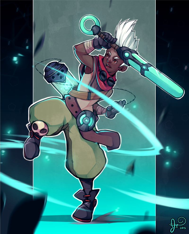 League Of Legends Ekko By 5 ish On DeviantArt league-of-legends-ekko-by-5-ish-on-deviantart