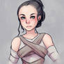 Request: Star Wars The Force Awakens - Rey