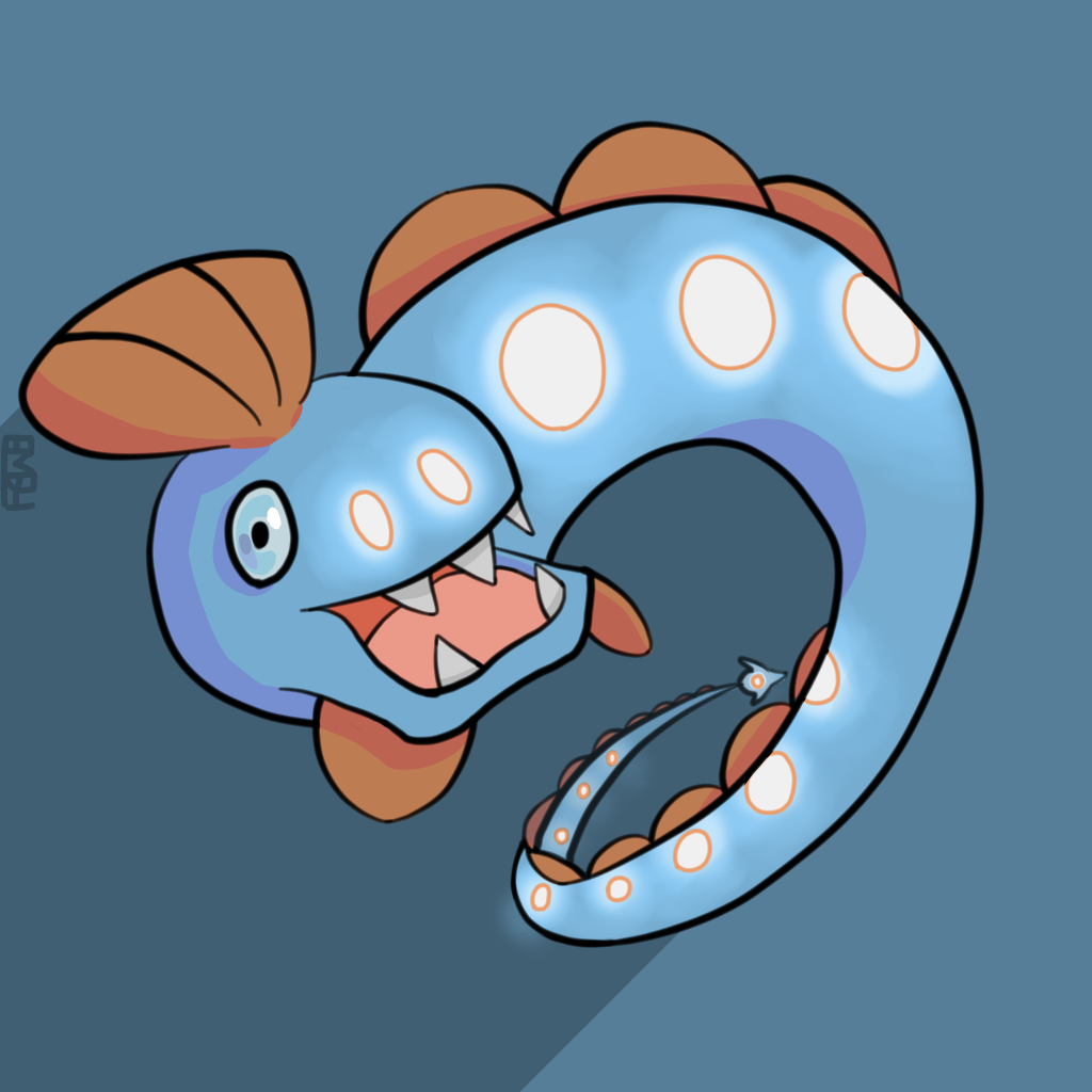 Huntail by EM54 on DeviantArt