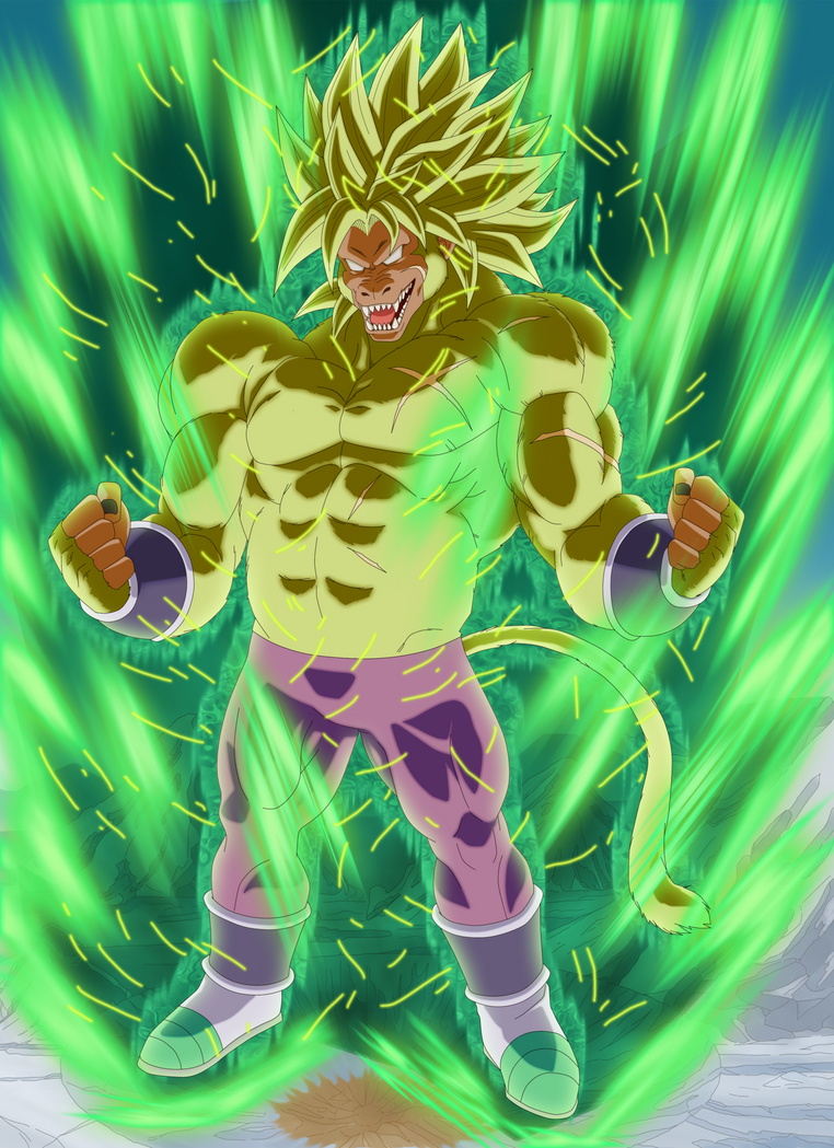 Broly Ozaru full power by toceda on DeviantArt