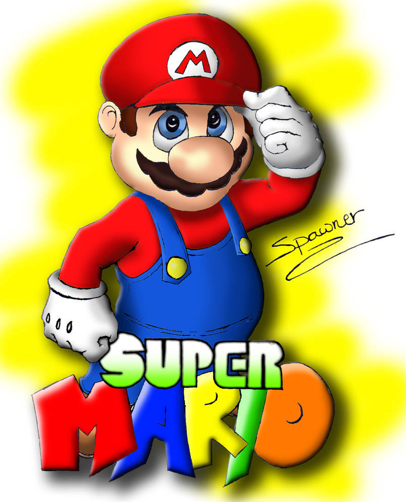 Super Mario 'color' by spawner1AndOnly on DeviantArt