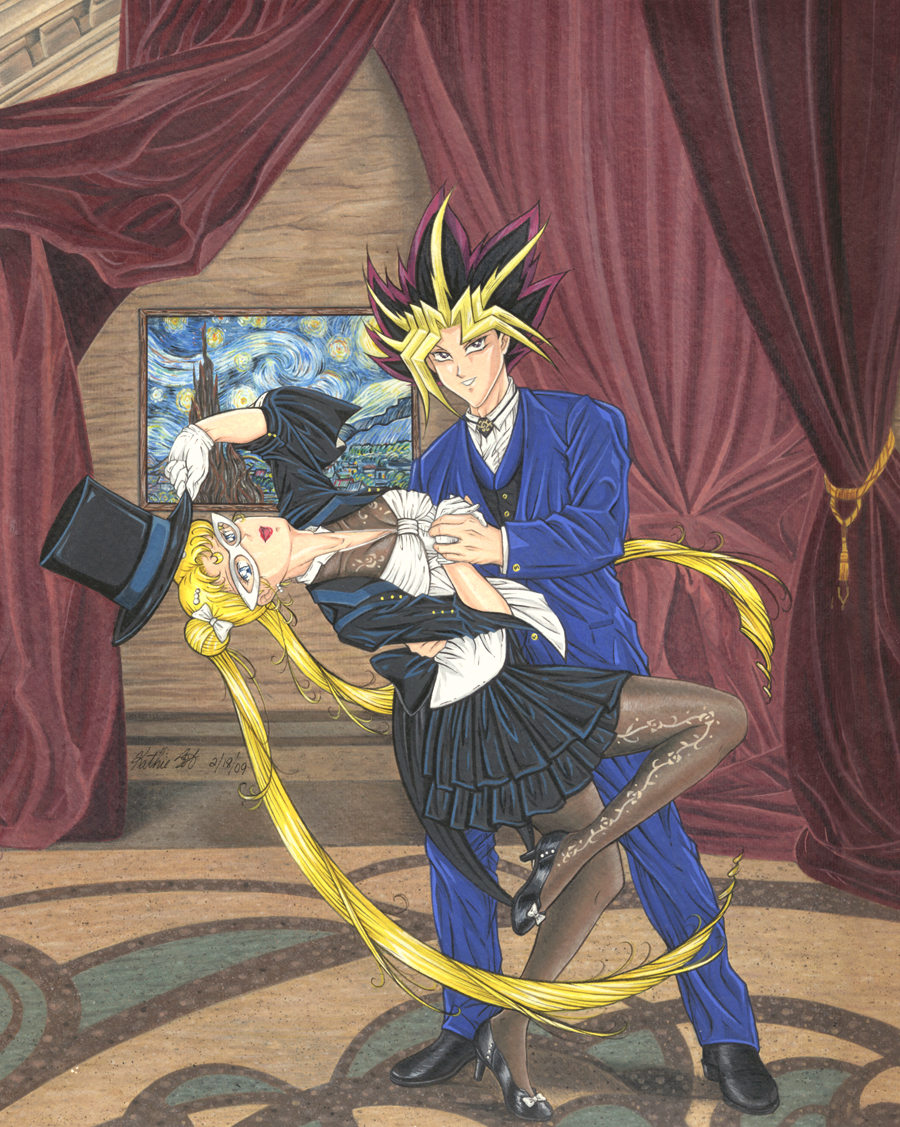 TD Serenity and Yami Yugi