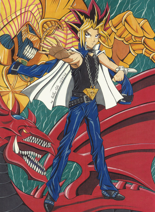 Yami Yugi Osiris and Exodia