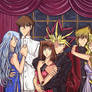 YGO couples in evening wear