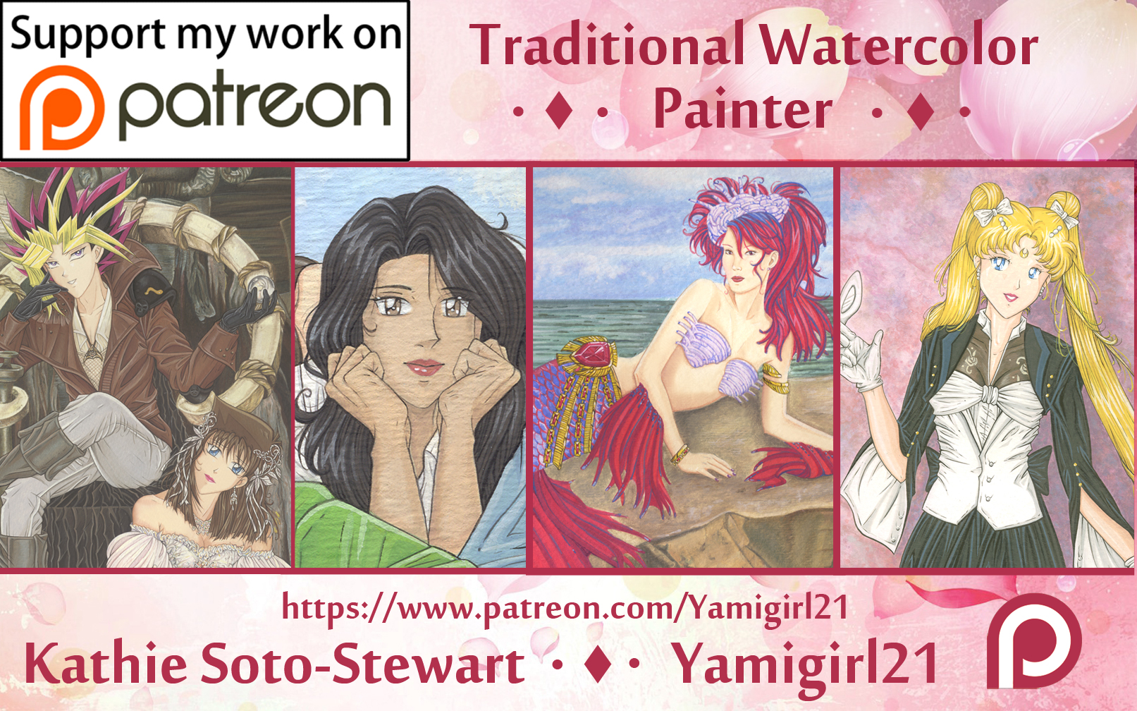 Patreon Banner! Please visit my site! :)