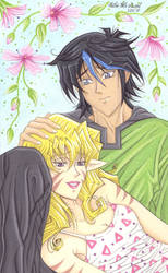 Yasuo and Portia in Yu-Gi-Oh Style for Danni-Stone