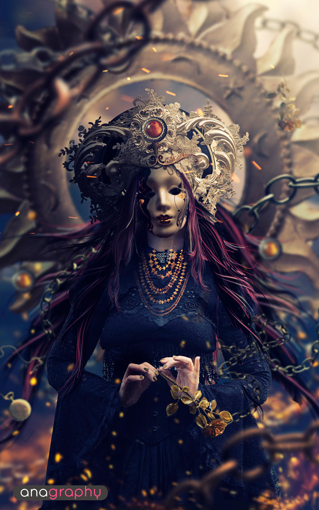 Lady of the Sun by Anagraphy