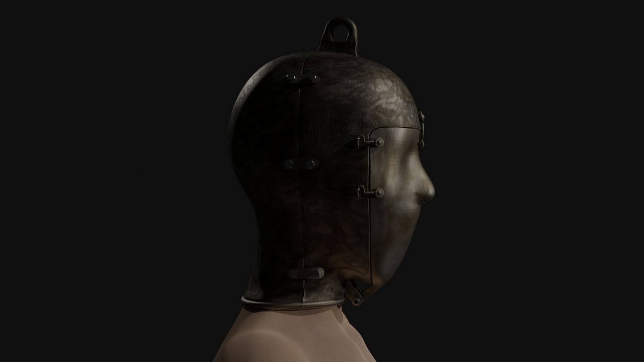 Captive Mask 3 - Closed Gag Mask by Lannifir on DeviantArt