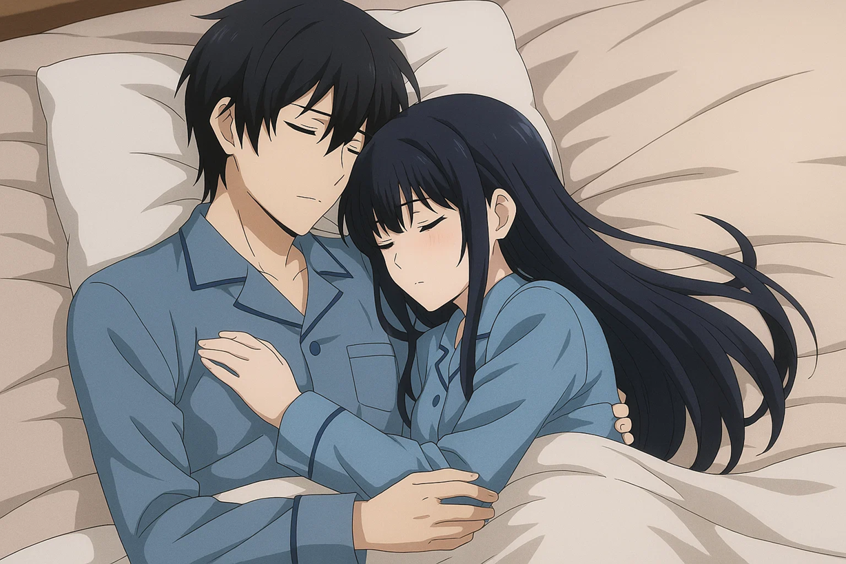 Tatsuya and Miyuki cuddling by kentasaiba1 on DeviantArt