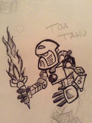 Toa Mata Tahu Sketch