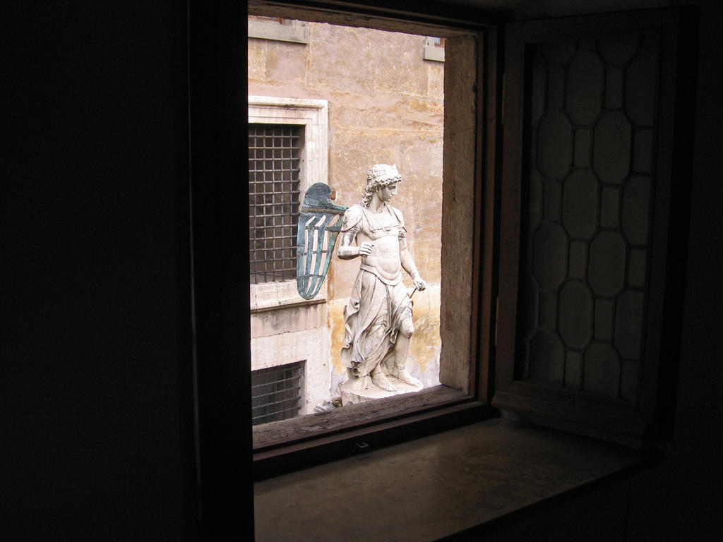 Statue through a Window by nsandwich on DeviantArt