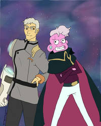 Space Dad and Space Pirate