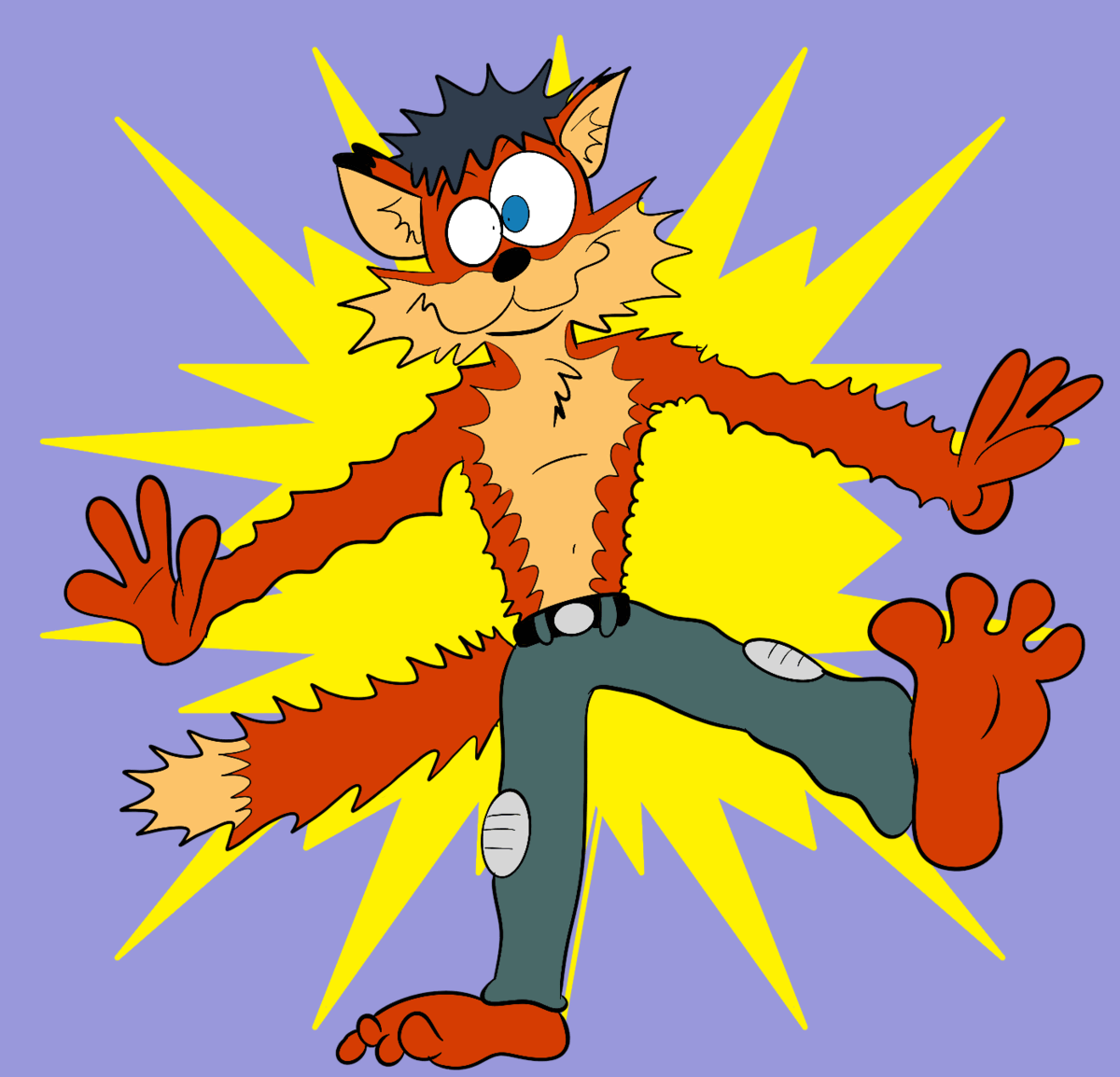 Get Zapped Kit Knightwood Sr. get zapped by Jolly-villevillage on DeviantArt