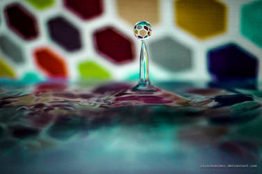Hexagon Drop by isischneider