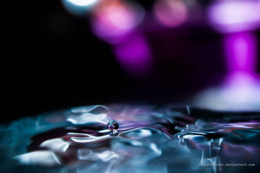 droplet levitate on water