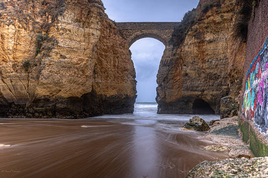 Beach With The Bridge