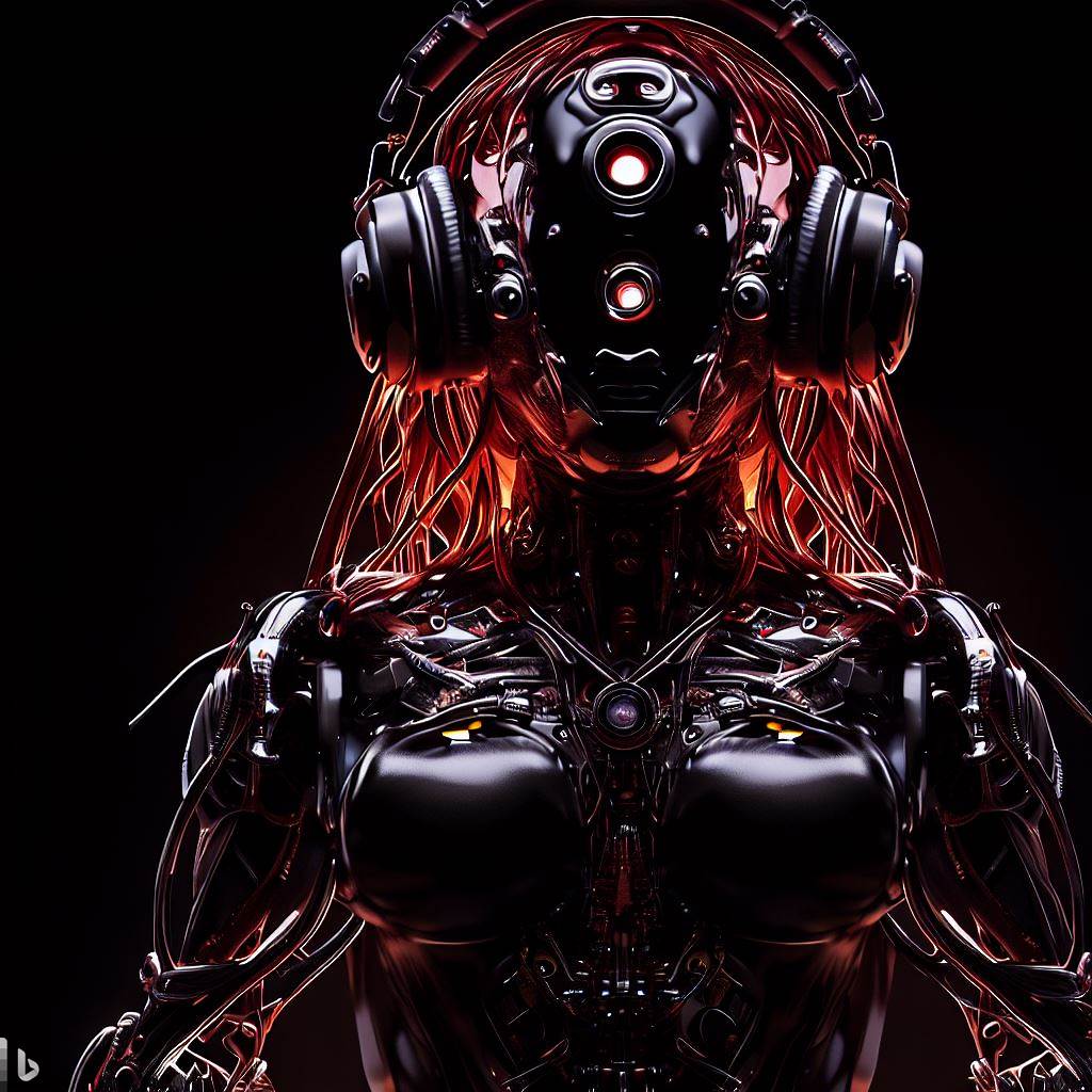 Cyborg Dj AI DJ Realistic Cyborg by Dyonix by dyonix01 on DeviantArt
