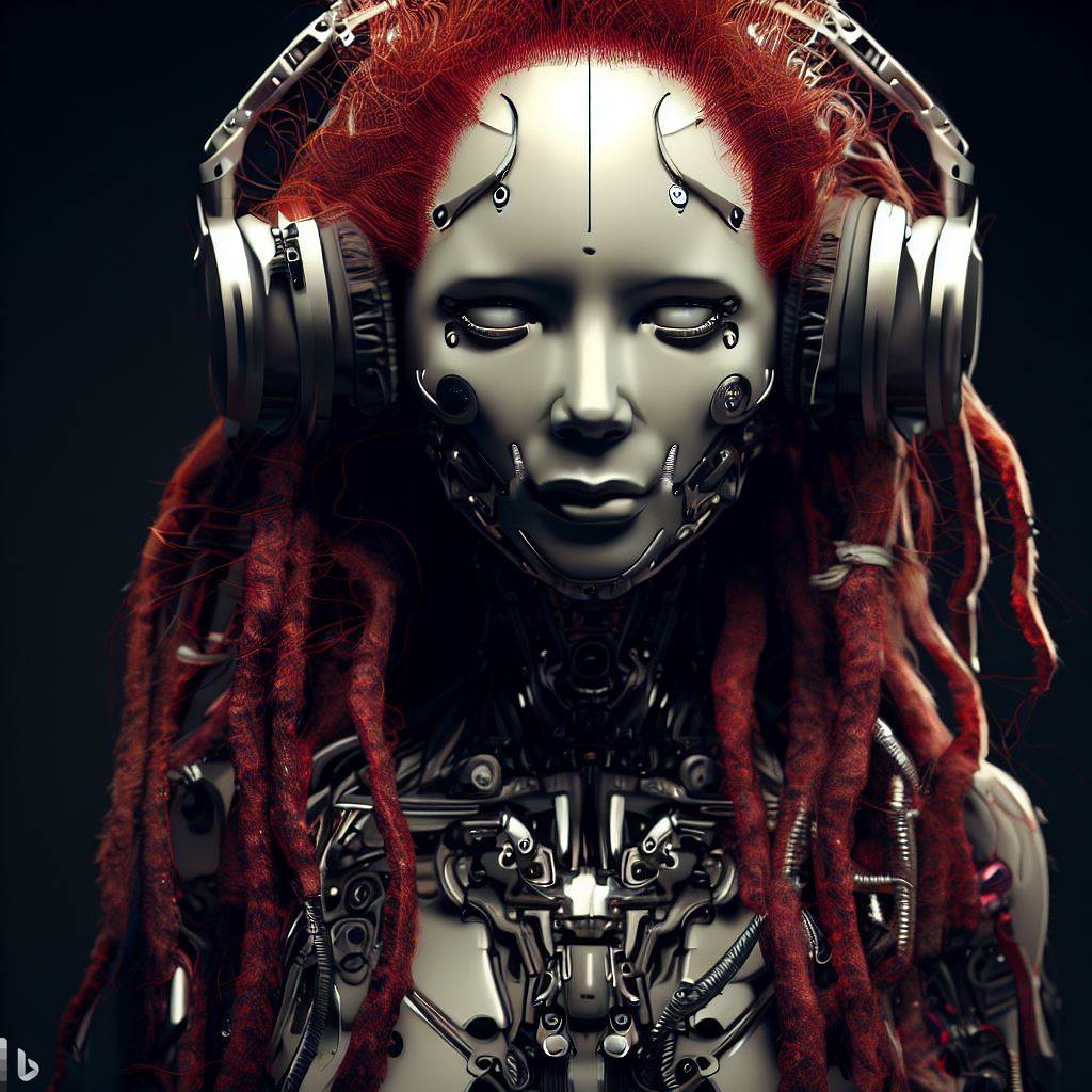 Cyborg Dj AI DJ Realistic Cyborg by Dyonix by dyonix01 on DeviantArt