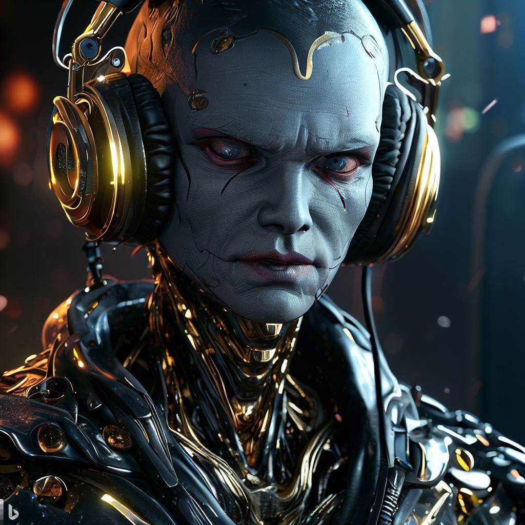 Cyborg Dj AI cyborg DJ by Dyonix by dyonix01 on DeviantArt